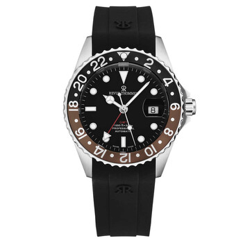 Revue Thommen GMT Diver Automatic Black Dial Batman Bezel Men's