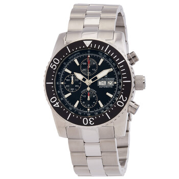 Diver Chronograph Automatic Black Dial Men's Watch 17030.6134