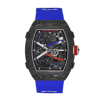 RM 67-02 Automatic Men's Watch RM67-02 Sebastian Ogier Black/Blue RM 67-02 Automatic Men's Watch RM67-02 Sebastian Ogier Black/Blue