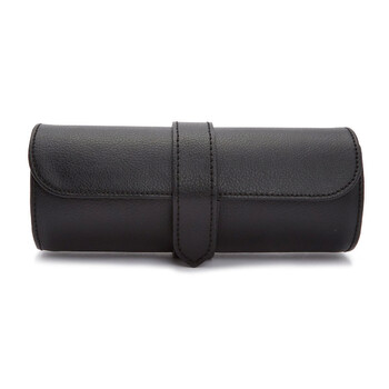 Roadster Triple Watch Roll - Black Ebony 477856