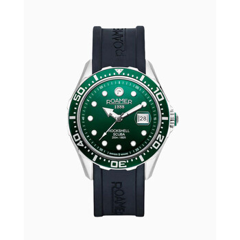 M  Roamer Rockshell Mark Iii Scuba Black Dial Men's Watch 220858 41