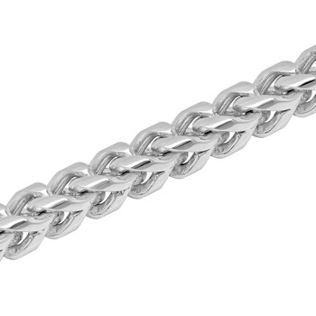 Men's High Polish Franco Bracelet