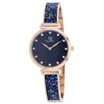 Brillare Quartz Blue Dial Ladies Watch RB0206