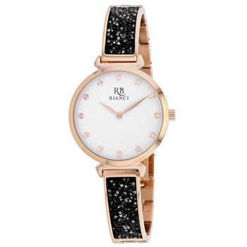 Brillare Quartz White Dial Ladies Watch RB0204