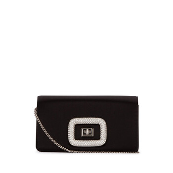 Viv' Choc Jewel Mini Bag in Satin