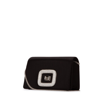 Viv' Choc Jewel Mini Bag in Satin