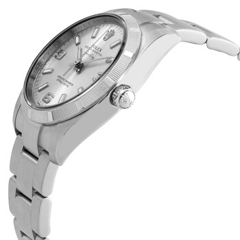 Air King Silver Dial Stainless Steel Oyster Bracelet Automatic Men's Watch 114210SASO