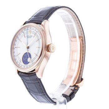 Cellini Automatic Men's Black Leather Watch 50535WSBKL