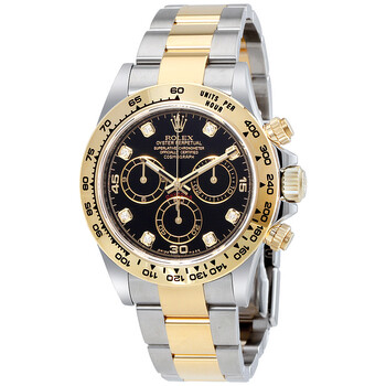 Rolex Cosmograph Daytona Black Mother Of Pearl Diamond Dial