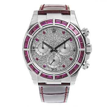 Cosmograph Daytona Chronograph Red Ruby Automatic Chronometer Diamond Men's Watch 116589SRBRDL 116589S RBRDL Cosmograph Daytona Chronograph Red Ruby Automatic Chronometer Diamond Men's Watch 116589SRBRDL 116589S RBRDL