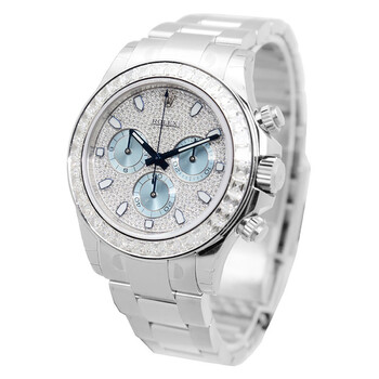 Cosmograph Daytona Diamond Pave Dial Platinum Men's Watch 116576TBR