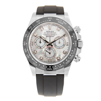 Cosmograph Daytona Mother of Pearl Diamond Dial Men's Chronograph Oysterflex Watch 116519MDR Cosmograph Daytona Mother of Pearl Diamond Dial Men's Chronograph Oysterflex Watch 116519MDR