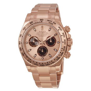 Cosmograph Daytona Rose Dial 18K Everose Gold Oyster Bracelet Automatic Men's Watch 116505PSO