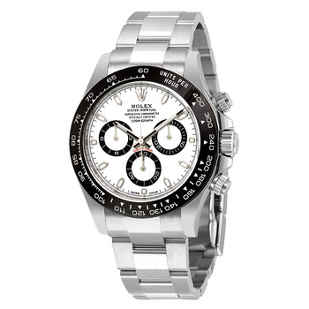 Cosmograph Daytona White Dial Stainless Steel Oyster Men's Watch 116500WSO M116500LN-0001