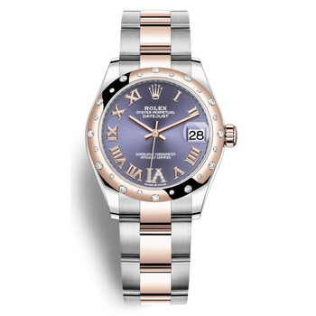トップス gentle mutilation long sleeve2 dinoworks Rolex DateJust 31 Dark Rhodium Dial Automatic Steel -18 ct Everose