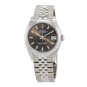 Datejust 31 Automatic Chronometer Dark Grey Dial Ladies Watch 278240RSJ