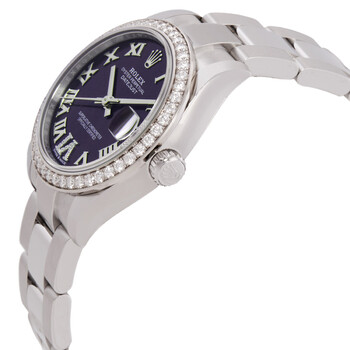 Datejust 31 Automatic Diamond Purple Dial Ladies Watch 278384AUDO