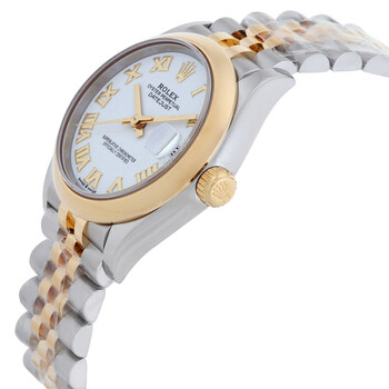 Datejust 31 White Dial Automatic Ladies Steel and 18kt Yellow Gold Jubilee Watch 278243WRJ