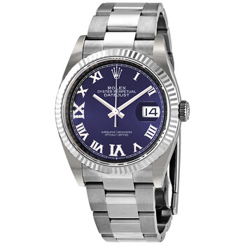 Datejust 36 Aubergine Sunburst Automatic Ladies Watch 126234-0022