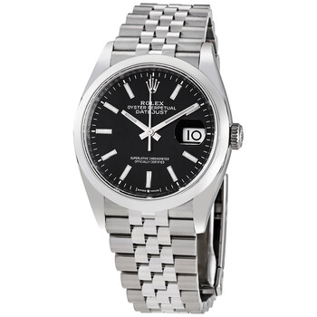 Rolex Datejust 36 Automatic Black Dial Ladies Watch 126234BKSJ