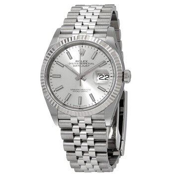 Datejust 36 Automatic Silver Dial Ladies Jubilee Watch 126234SRDJ