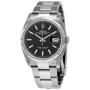 Datejust 36 Black Dial Automatic Men's Oyster Watch 126234BKSO