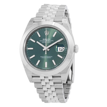 Rolex Datejust 36 Mint Green Dial Automatic Men's Stainless