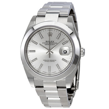 Datejust 41 Silver Dial Stainless Steel Automatic Men's Watch 126300SSO M126300-0003 Datejust 41 Silver Dial Stainless Steel Automatic Men's Watch 126300SSO M126300-0003