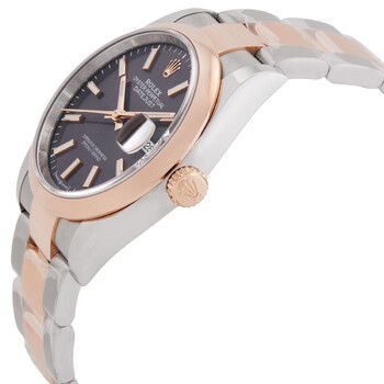 Datejust Automatic Chronometer Grey Dial Watch 126201RSO