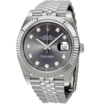 Datejust Rhodium Diamond Dial Automatic Men's Watch 126334RDJ Datejust Rhodium Diamond Dial Automatic Men's Watch 126334RDJ