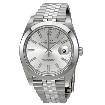 Datejust Silver Dial Automatic Men's Jubilee Watch 126300SSJ