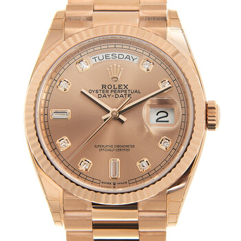 Rolex Day-Date 36 Mother of Pearl Diamond Dial Automatic 18kt
