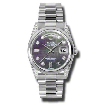 Rolex Day-Date Mother Of Pearl Dial 18K White Gold President