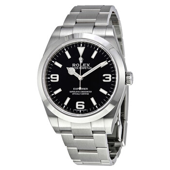 Explorer Black Dial Stainless Steel Oyster Bracelet Automatic Men's Watch 214270BKASO