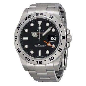 Explorer II Black Dial Stainless Steel Oyster Bracelet Automatic Men's Watch 216570BKSO