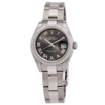 Lady Datejust Automatic Grey Dial Ladies Oyster Watch 279174GYRO