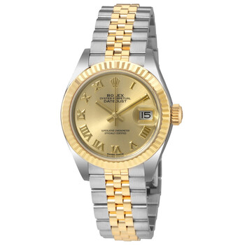 Lady Datejust Champagne Dial Steel and 18K Yellow Gold Ladies Watch 279173CRJ