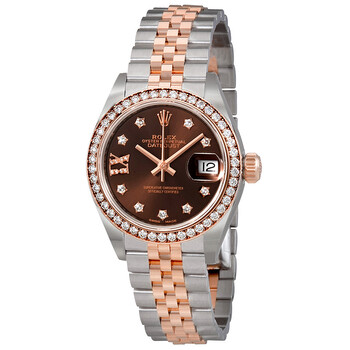 Rolex Lady Datejust Chocolate Dial Automtic Ladies Watch