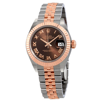 Rolex Lady Datejust Chocolate Dial Automtic Ladies Watch