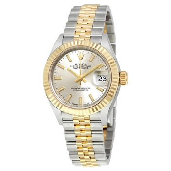 Lady Datejust Silver Dial Steel and 18K Yellow Gold Automatic Ladies Watch 279173