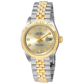 Lady Datejust Silver Dial Steel and 18K Yellow Gold Ladies Watch 279173 279173SDJ
