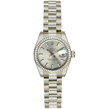 Rolex Lady-Datejust 26 Pink Dial 18K Rose Gold President Automatic