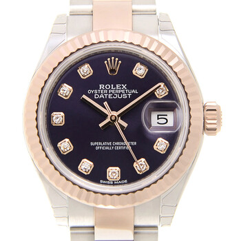 Lady-Datejust Aubergine Diamond Dial Automatic Ladies Oyster Watch 279171OBDJ 279171OBDO Lady-Datejust Aubergine Diamond Dial Automatic Ladies Oyster Watch 279171OBDJ 279171OBDO