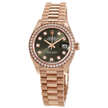 Lady-Datejust Automatic Diamond Green Dial Ladies Watch 279135GNDP M279135RBR-0014