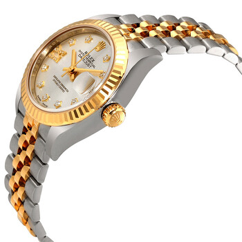 Lady-Datejust Silver Diamond Dial Automatic Ladies Watch 279173SDRJ