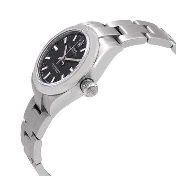 Oyster Perpetual 28 Automatic Chronometer Black Dial Ladies Watch 276200BKSO