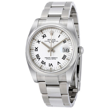 Rolex Air King Silver Dial Stainless Steel Oyster Bracelet