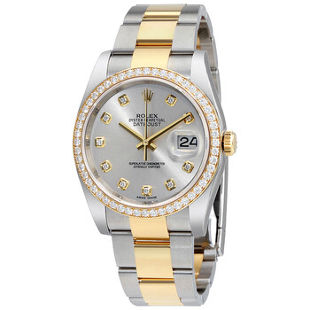 Rolex Oyster Perpetual Datejust 36 Silver Dial Stainless