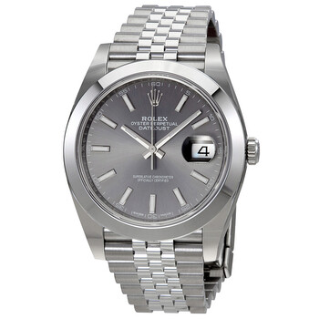 Oyster Perpetual Datejust Rhodium Dial Automatic Men's Jubilee Watch 126300RSJ
