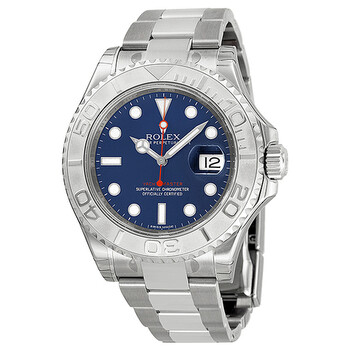 Yacht-Master 40 Automatic Blue Dial Stainless Steel Oyster Bracelet Men's Watch 116622BLSO